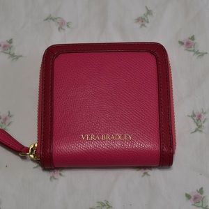 Vera Bradley Pink Leather Wallet